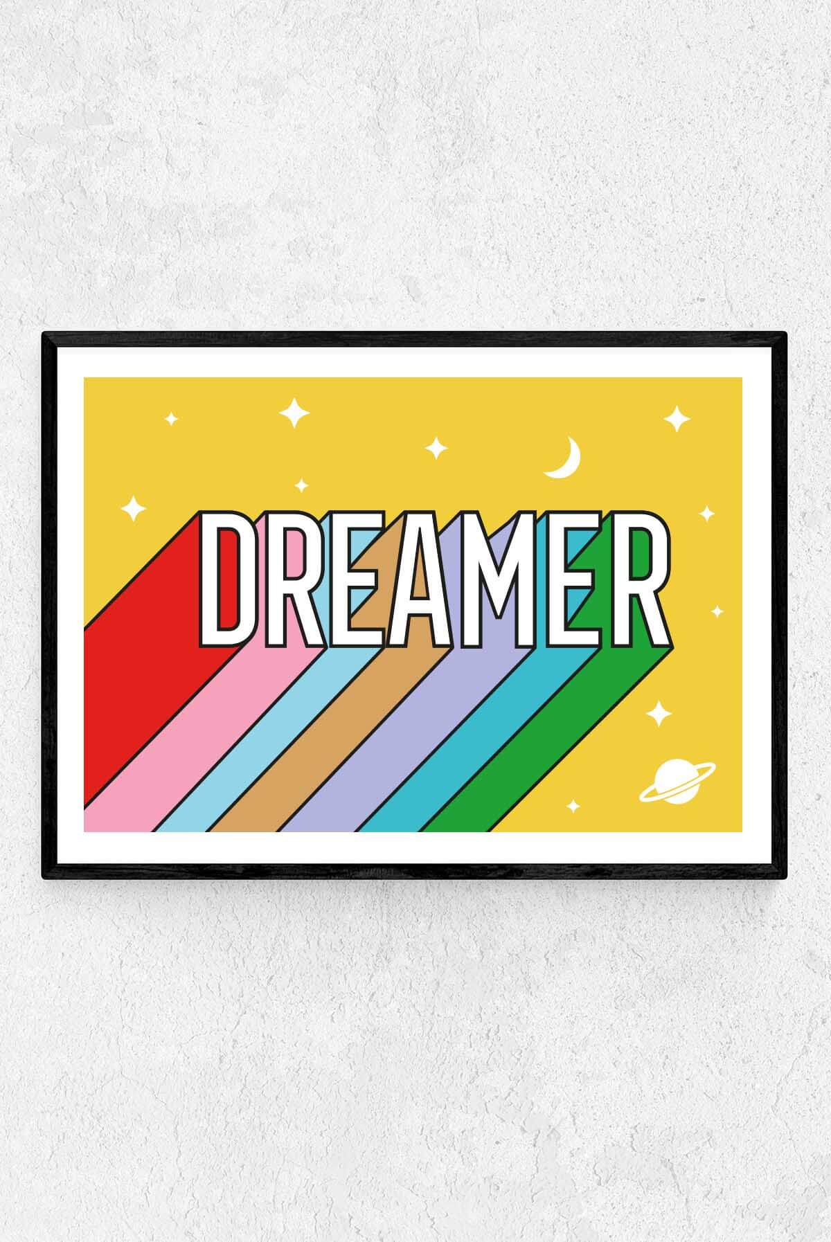 dreamer art print